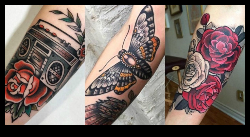 Neotradicionālie tetovējumi Mūsdienīgs klasiskā dizaina skatījums 3 Neotradicionālie veltījumi: klasisko tetovējumu dizaina atdzīvināšana