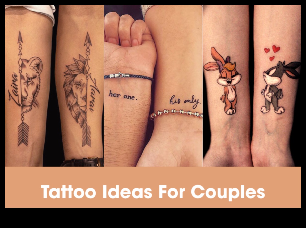 Ink Fusion pāra tetovējumi, kas skaisti atzīmē mīlestību 3 Tintes saplūšana: pāris tetovējumi, kas auž mīlestības skaisto gobelēnu
