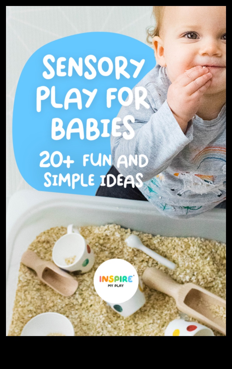 Maigas spēles: mazuļa maņu stimulēšana, izmantojot aktivitātes