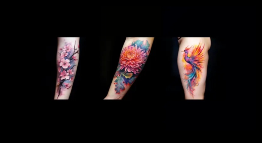 Dzīvā māksla: atklājiet akvareļu tetovējumu dzīvīgumu
