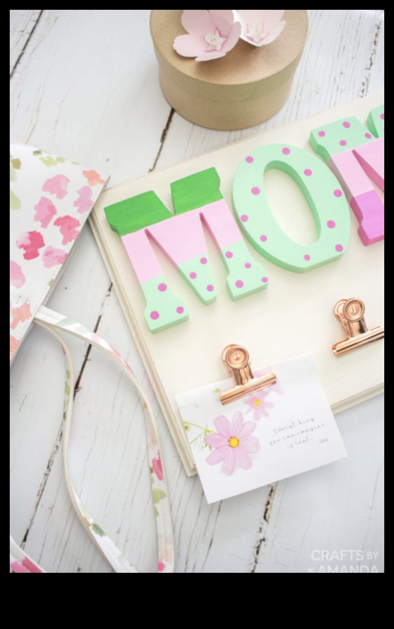 Sirsnīgs roku darbs: izstrādātas dāvanas Mātes dienas priekam