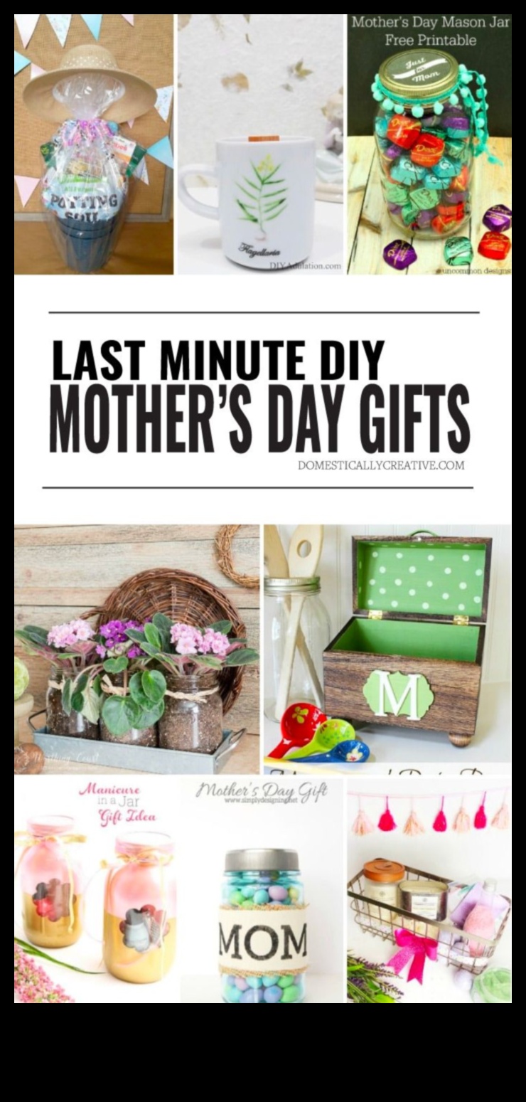 Mājas veidota laime: DIY dāvanu idejas Mātes dienai