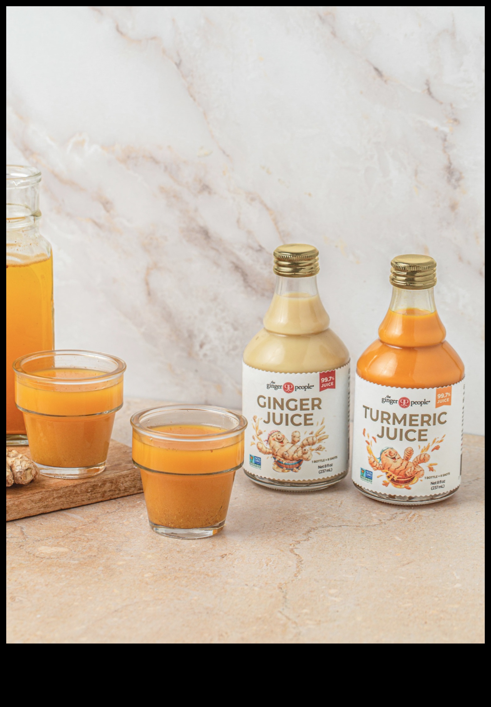 Morning Bliss A Zingy Kickstart ar Zesty Ginger Shots 2 Rīta svētlaime: uzlabojiet savu dienu ar kaislīgiem ingvera šotiem