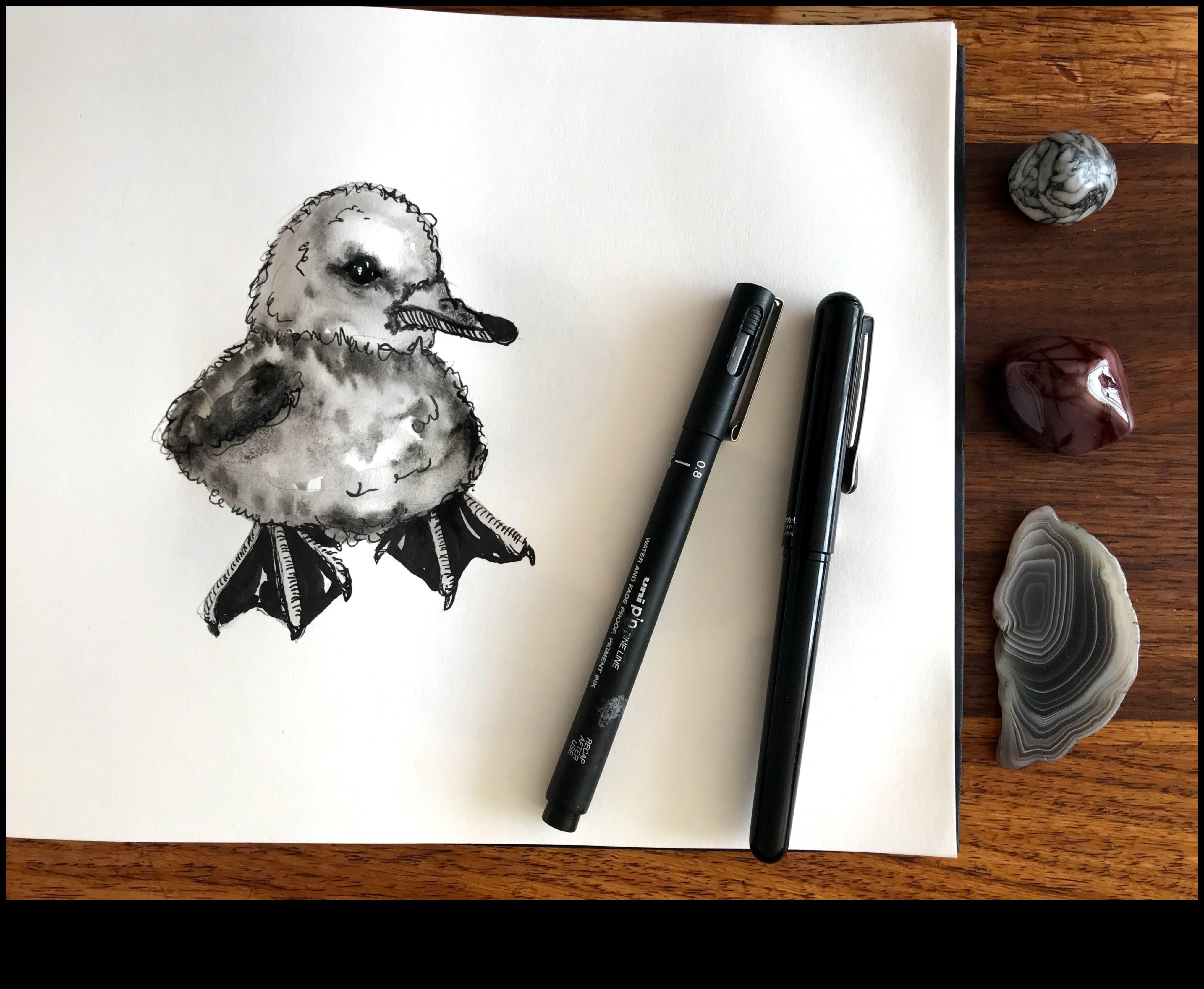 Mikro maģija: atklājiet minimālisma tintes mākslinieciskumu