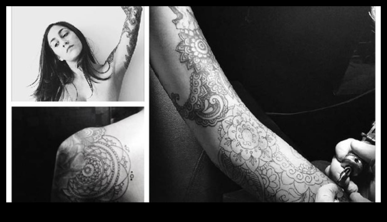 Tintes sapņi: sapņaini un ēteriski tetovējumu modeļi