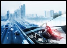 Maigi ceļojumi Autonomo automašīnu mierīgā iedarbība pilsētās