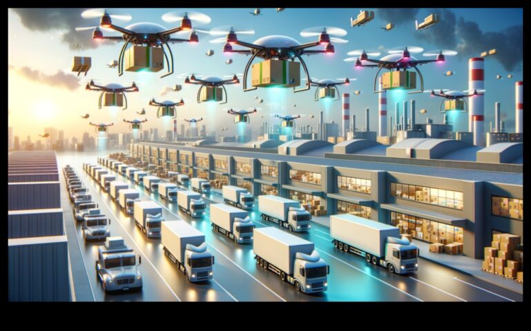 Loģistikas ainavas Padomi, kā komerciālo transportlīdzekļu kustības mainīgā seja pārveido nozari