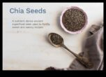 Sāciet savu dienu ceļu barības vielām bagātu čia sēklu infūziju